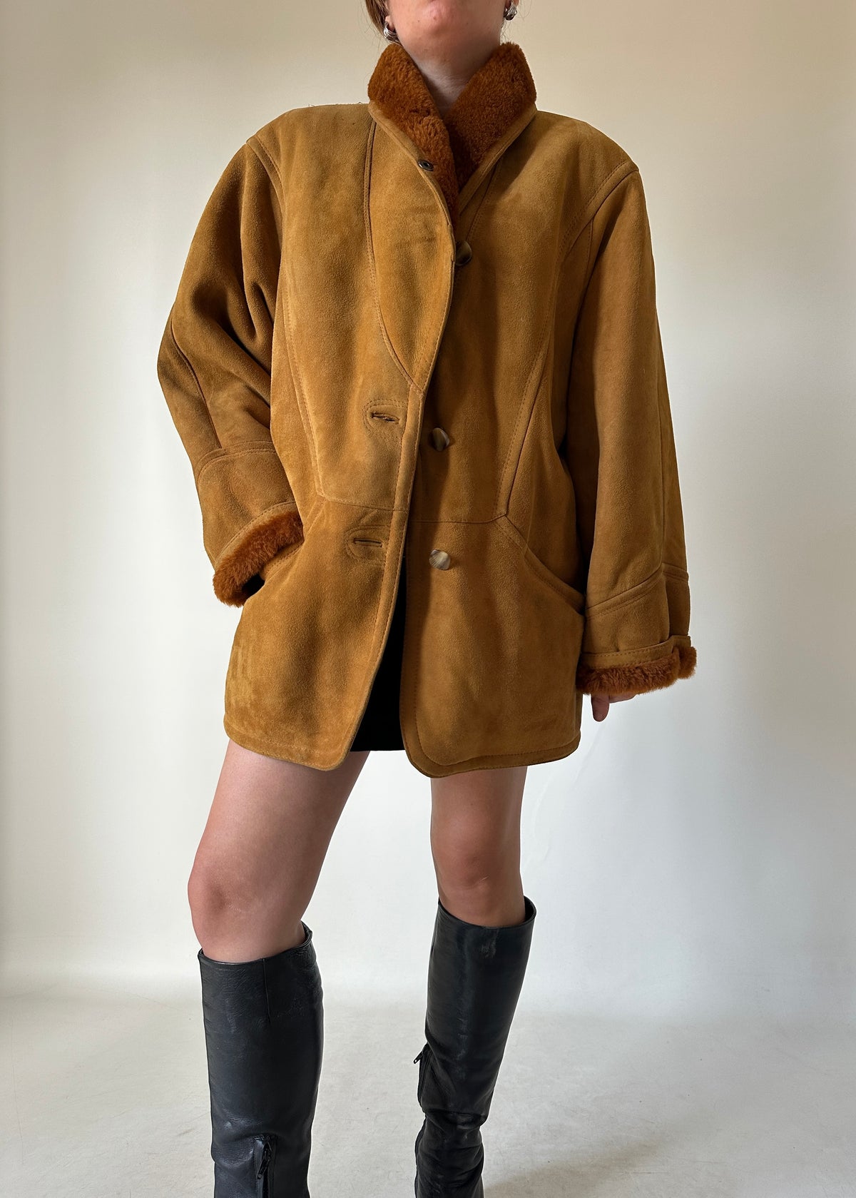 Biscuit petite Shearling