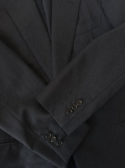 Minimal slim wool blazer