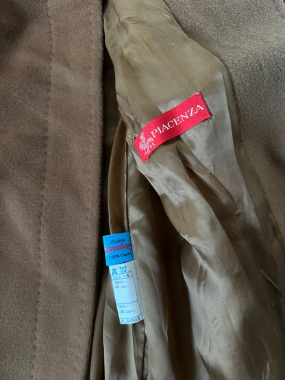 PIACENZA pure wool camel coat