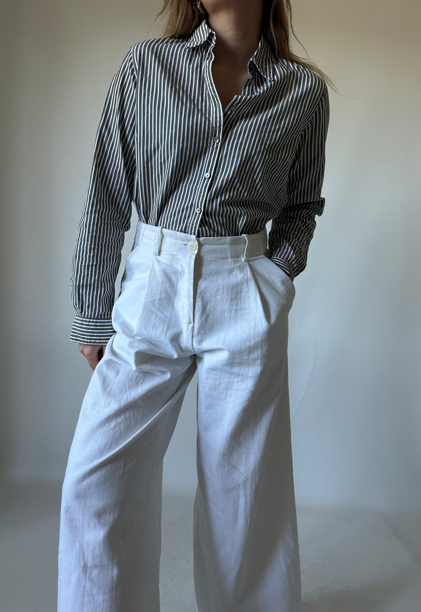 TOMMY HILFIGER slim navy shirt