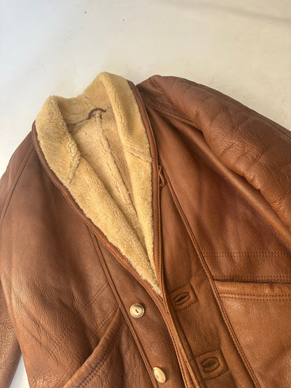 Camel passpartour Shearling