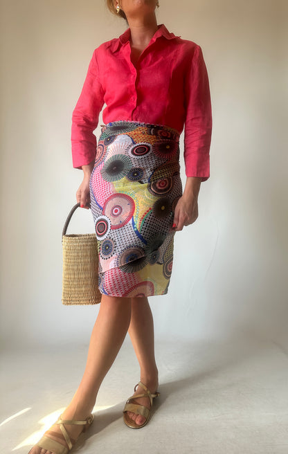 Foulard pareo multicolor