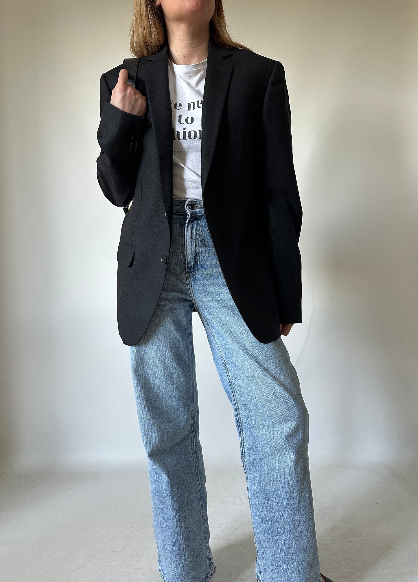 MARZOTTO il blazer nero perfetto
