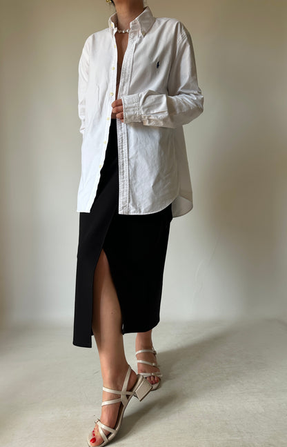 RALPH LAUREN essential white shirt