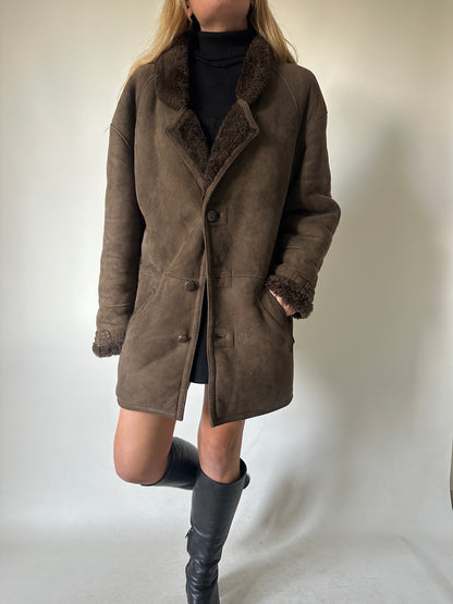 Chocolate passpartour Shearling
