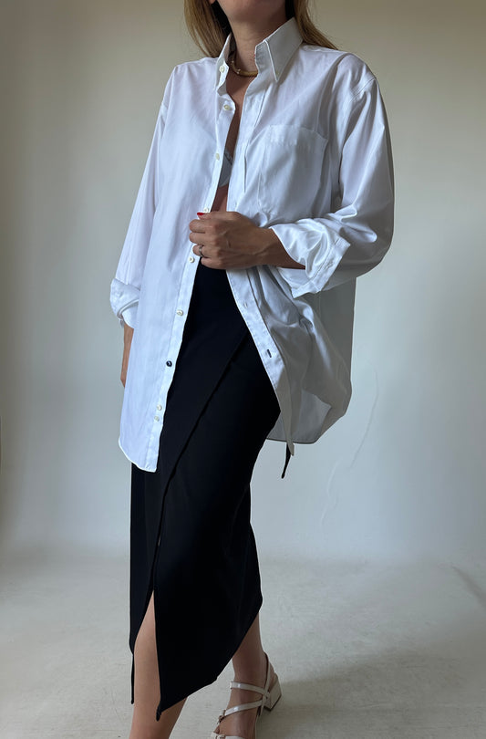TOMMY HILFIGER oversize white shirt