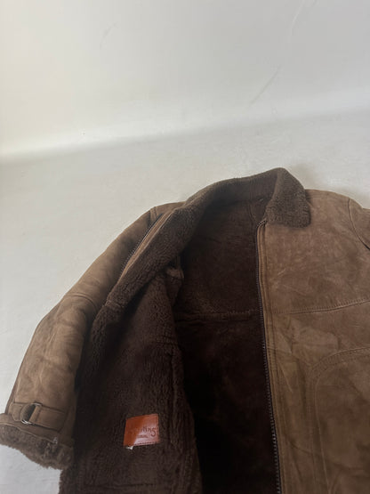 Chocolate bomber Shearling