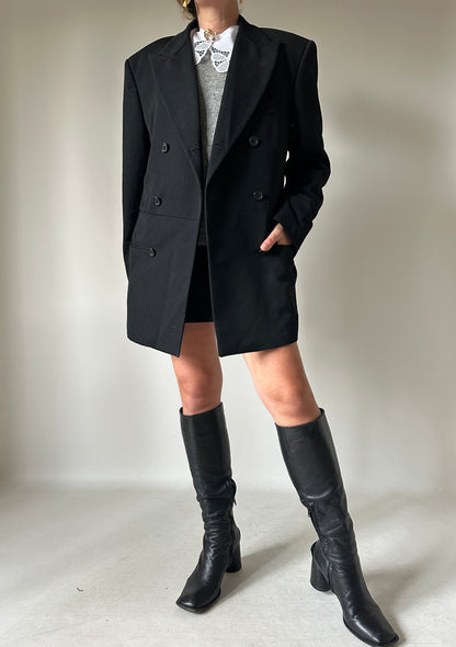 ZEGNA wool tasmania oversize blazer