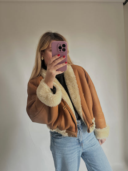 Caramel petite Shearling