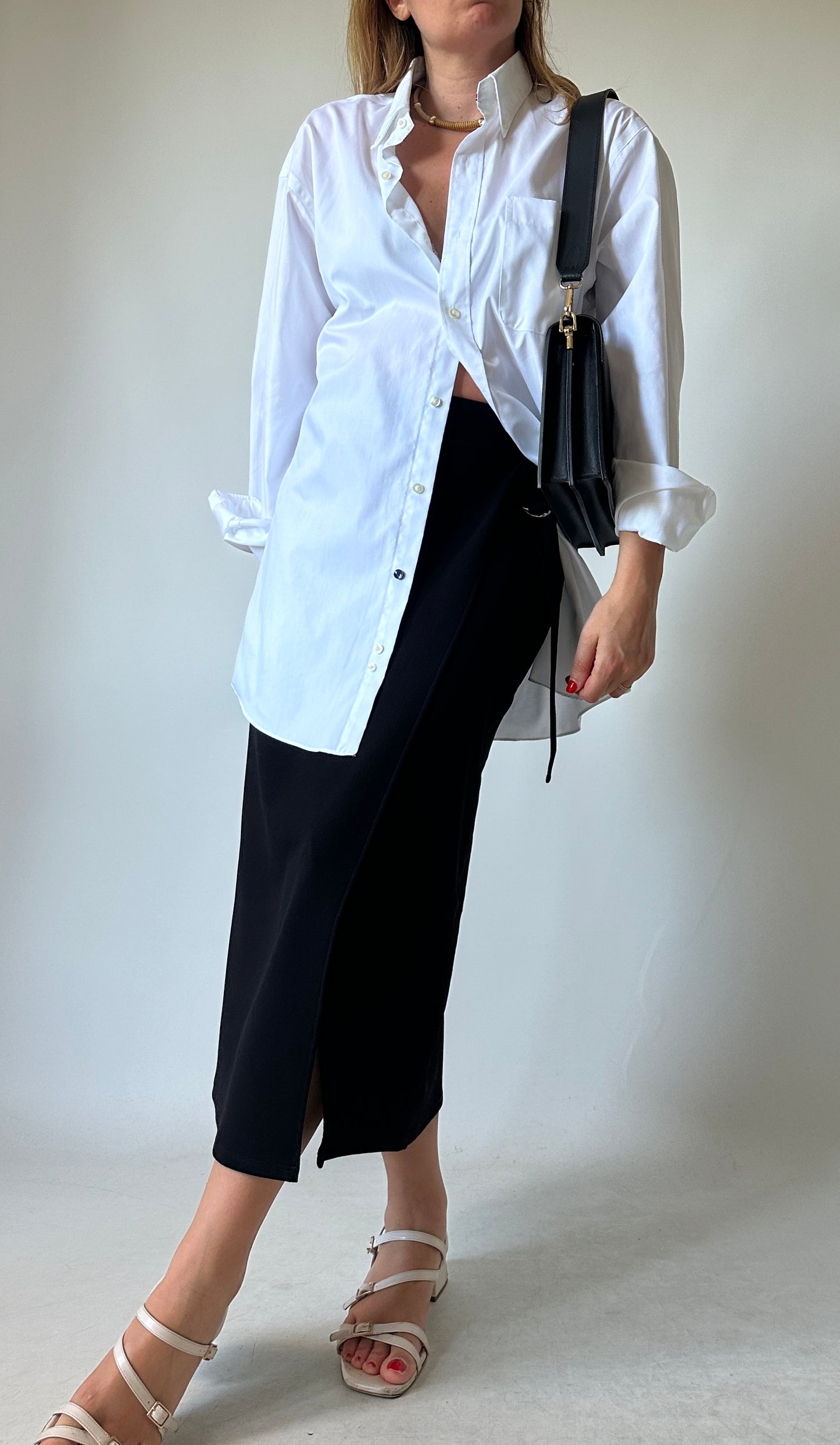 TOMMY HILFIGER oversize white shirt