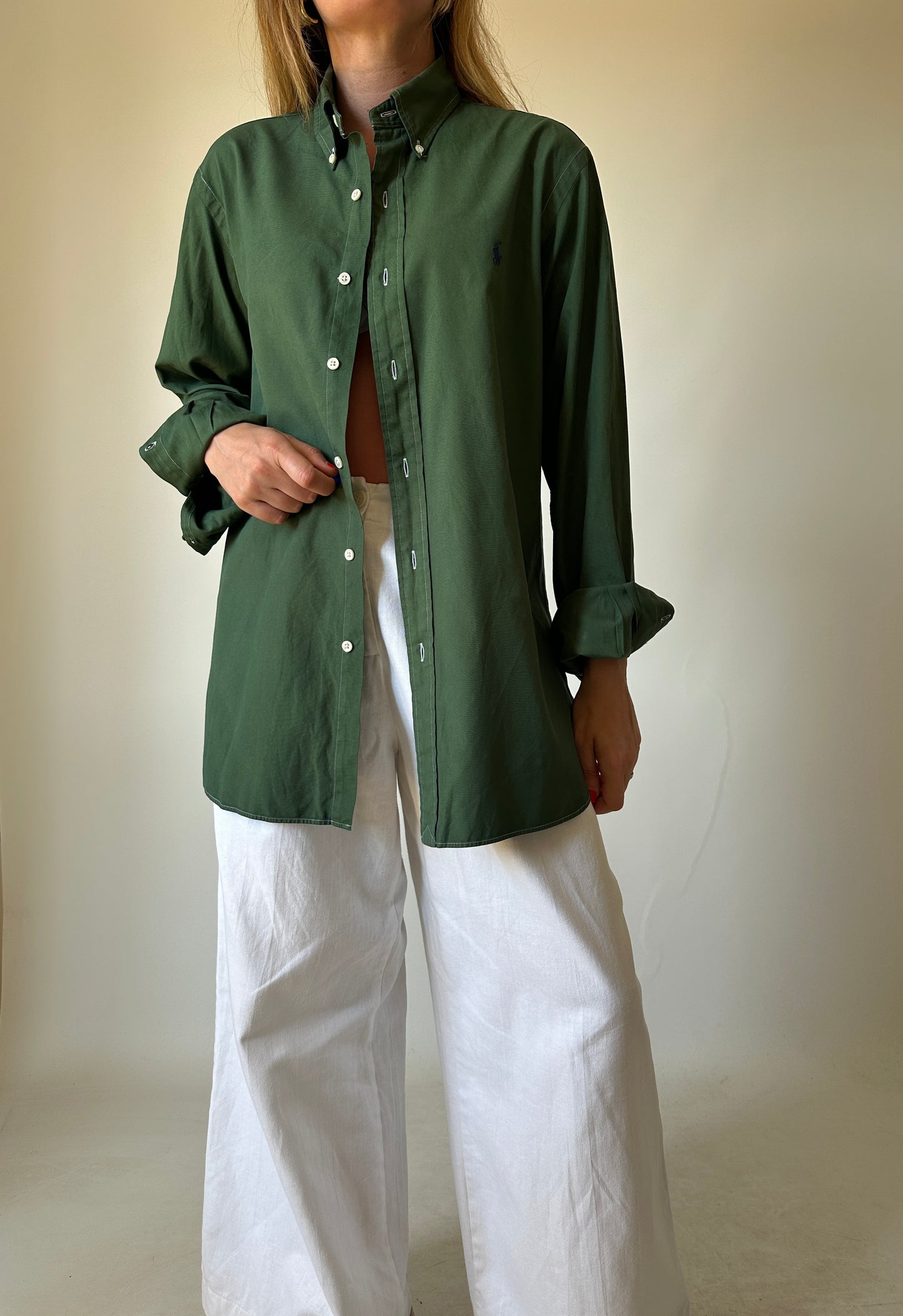 RALPH LAUREN verdone shirt