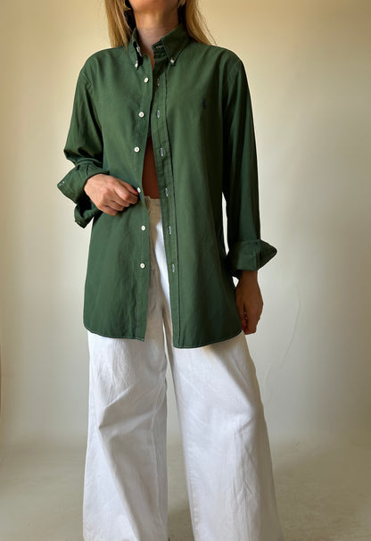 RALPH LAUREN verdone shirt