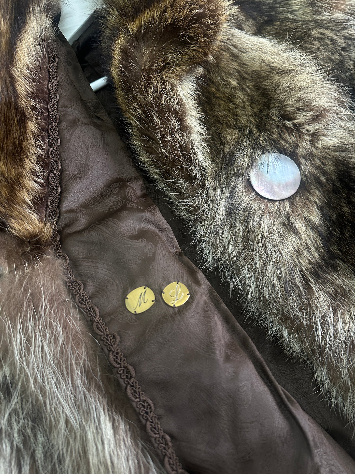 Beautiful real fox fur