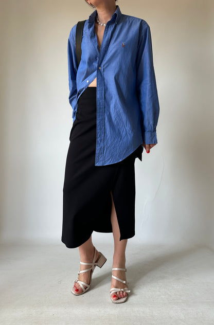 RALPH LAUREN blue electric shirt