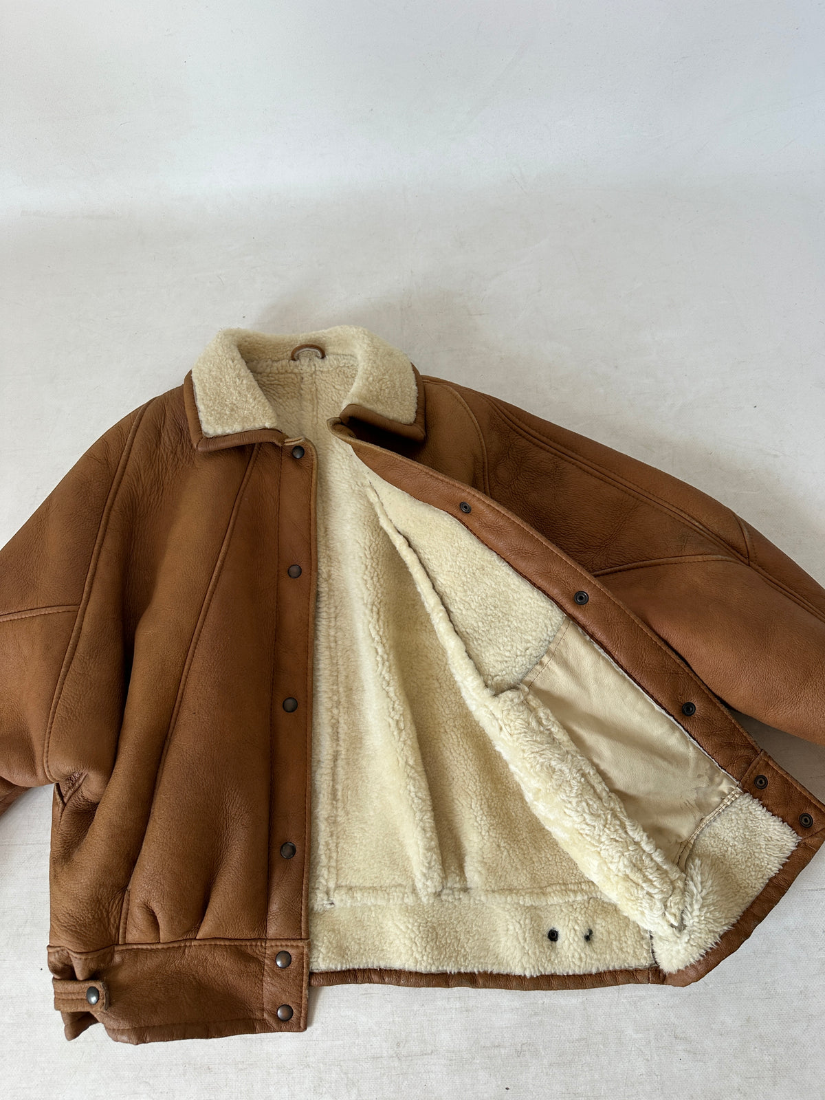 Petite bomber Shearling