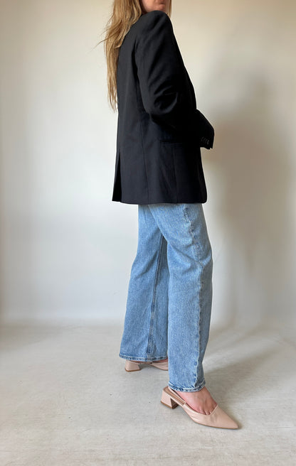 Blazer petite fresco lana