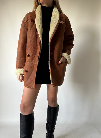 Perfect caramel Shearling