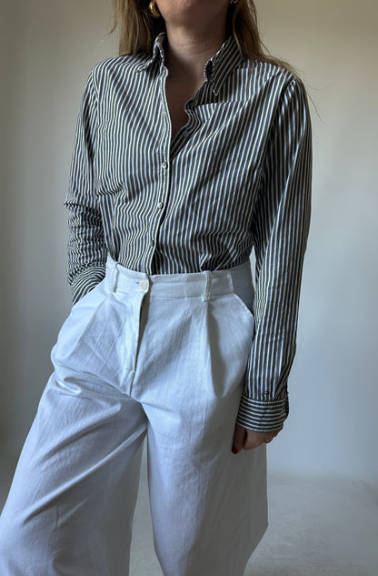 TOMMY HILFIGER slim navy shirt