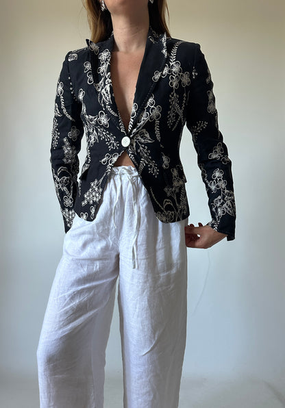 Blazer in puro lino pret-a-porter