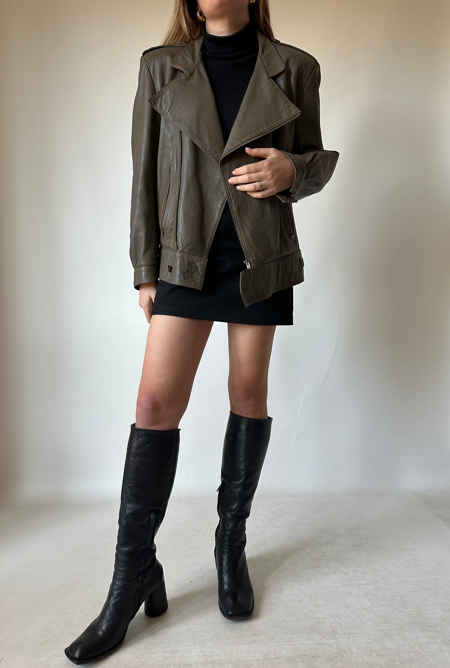 Verdone petite biker