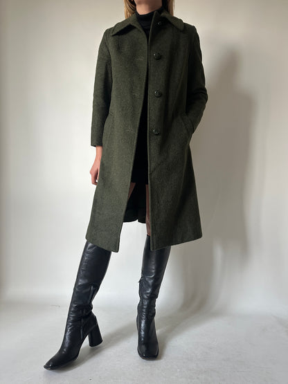 Wool and alpaca petite Loden
