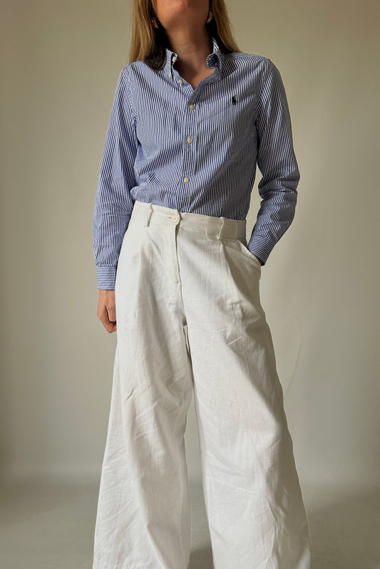 RALPH LAUREN striped petite shirt