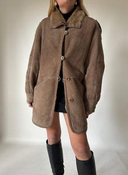 Perfect brown Shearling