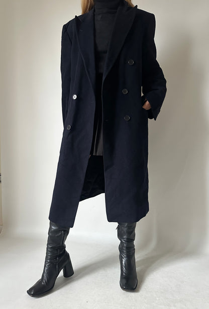 The Frankie extra long wool coat