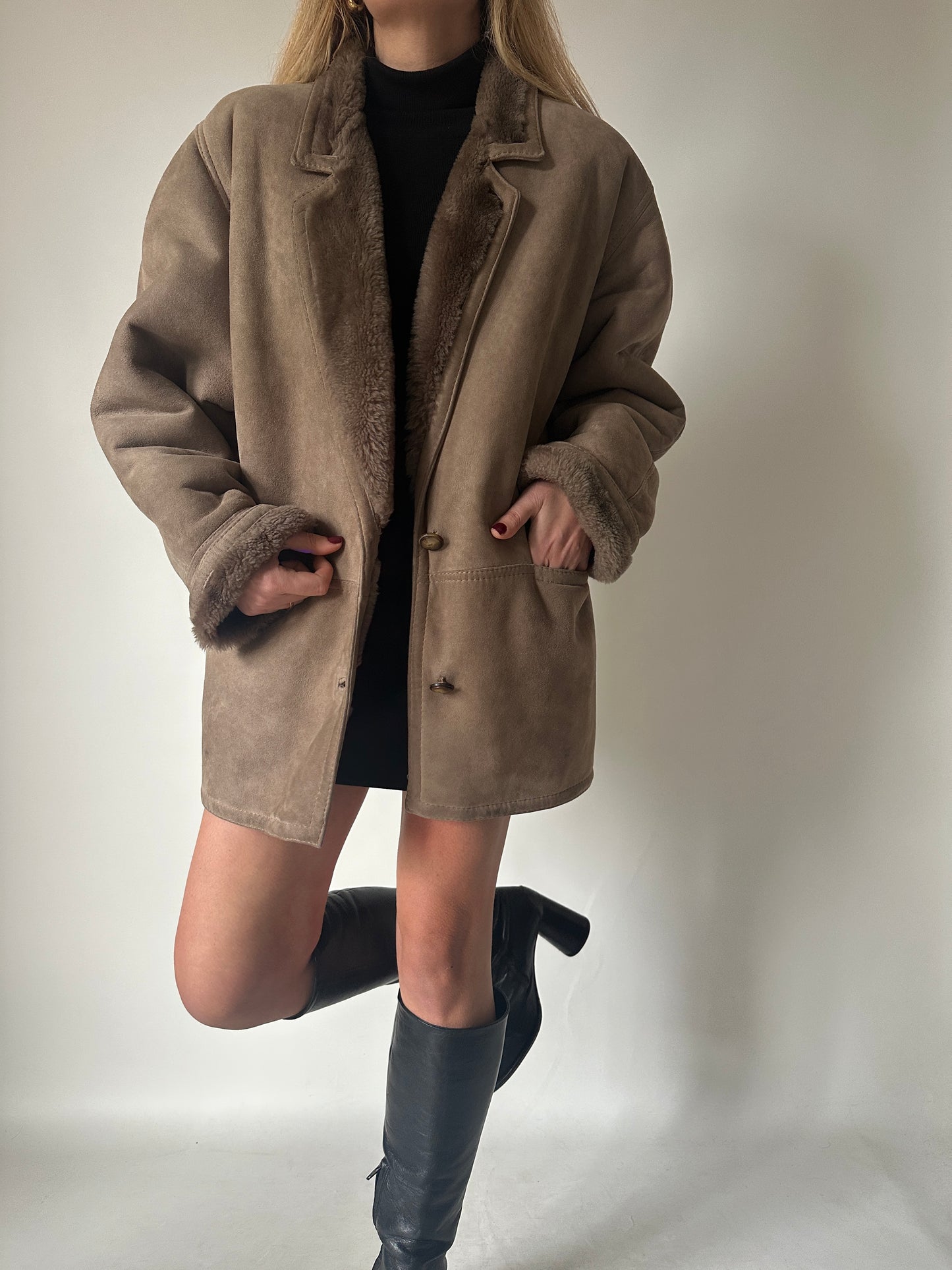 Tortora petite Shearling