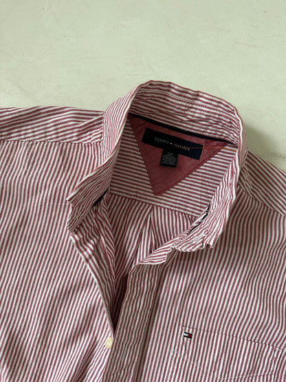TOMMY HILFIGER striped petite shirt - nuova con etichetta