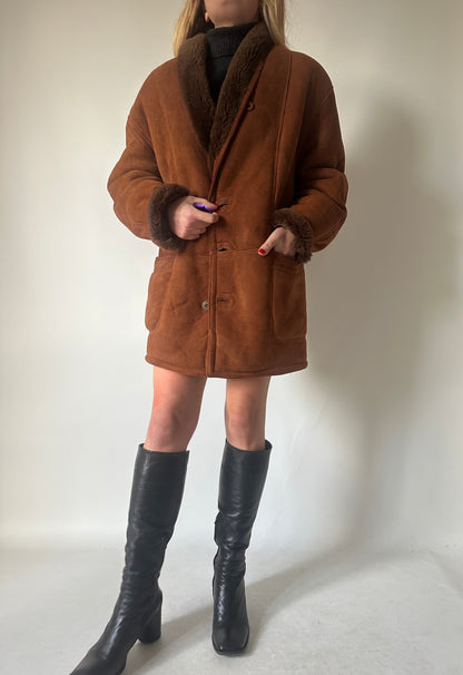 Shearling perfetto cioccolato