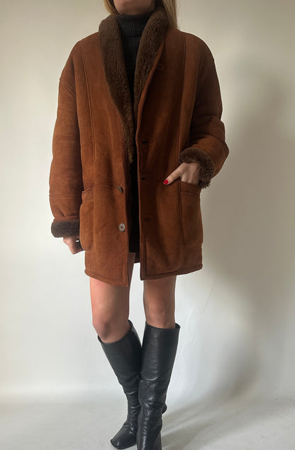 Shearling perfetto cioccolato