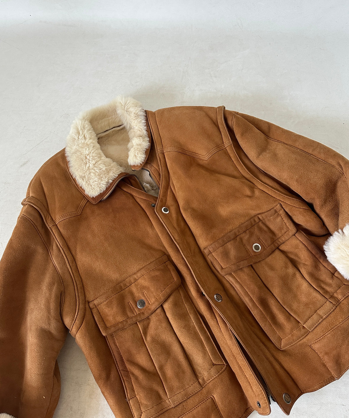 Petite bomber Shearling