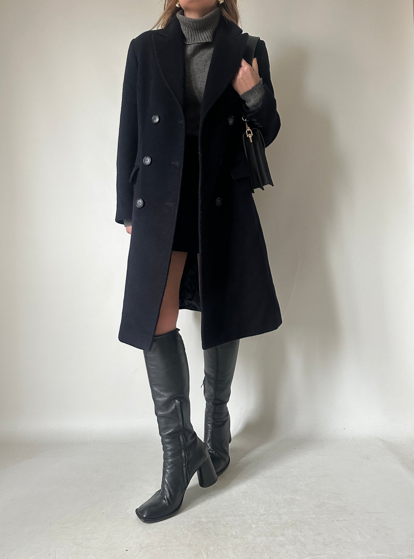 Perfect double-breast petite coat