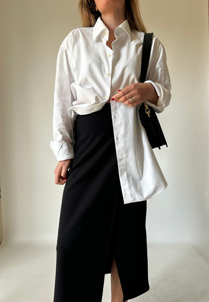 Essential oversize white shirt