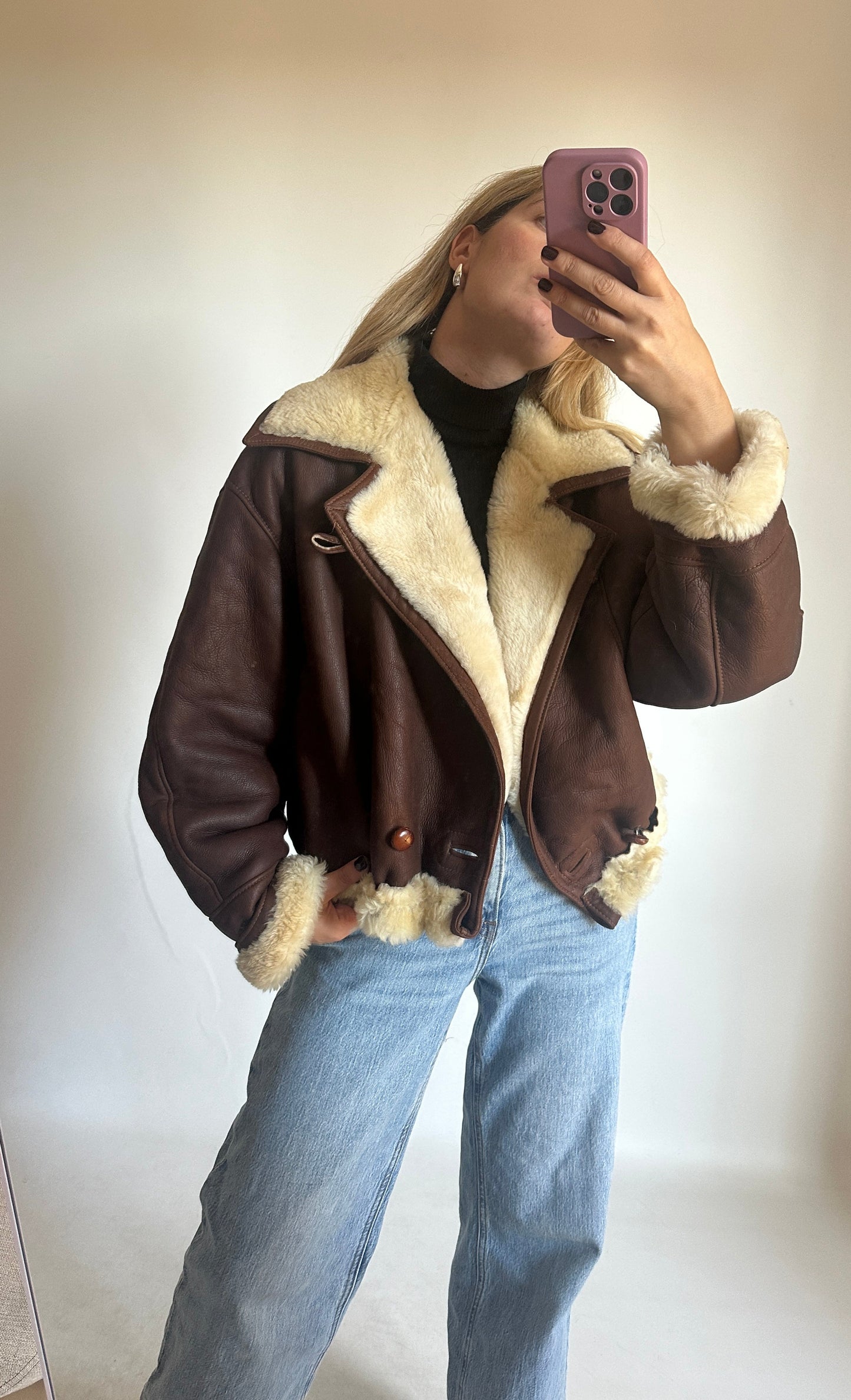 Petite chocolate Shearling