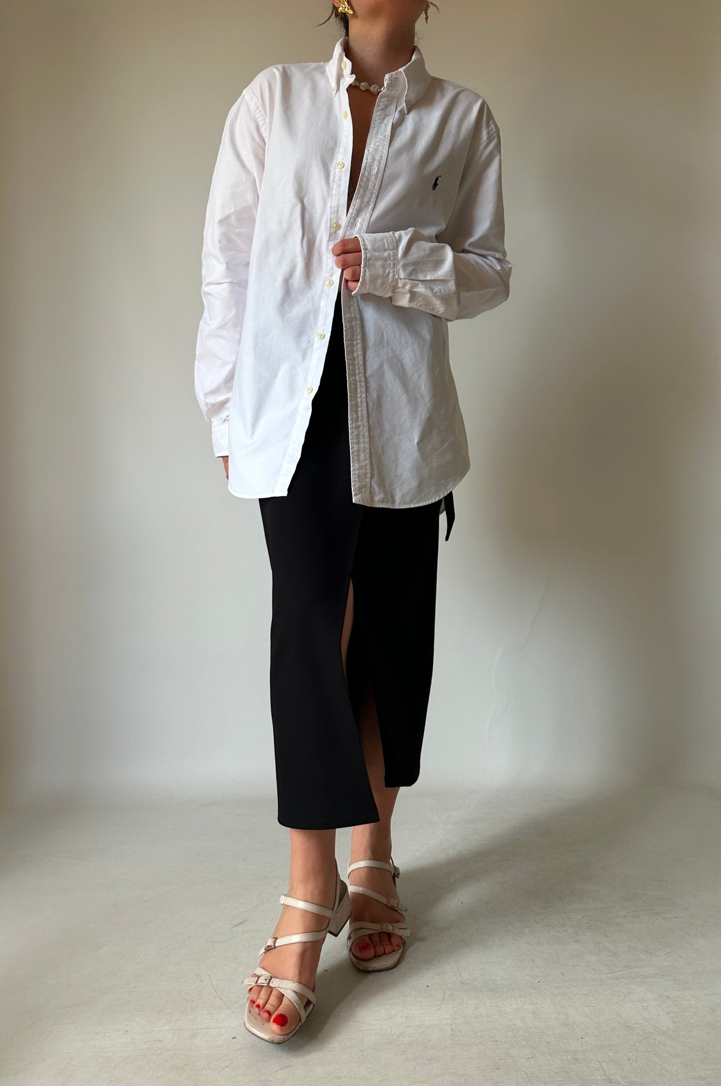 RALPH LAUREN essential white shirt