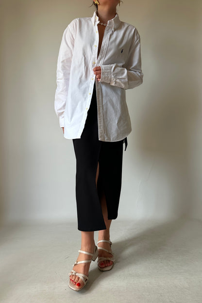 RALPH LAUREN essential white shirt