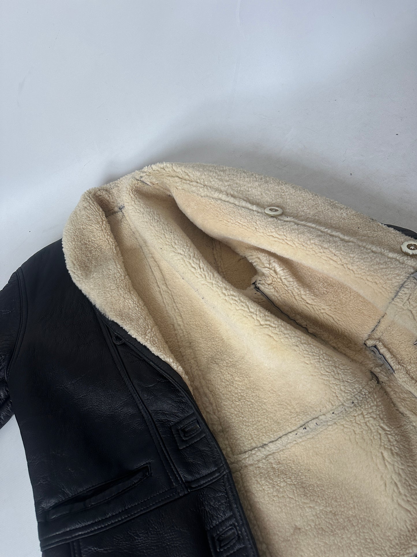 Dreamy black petite Shearling