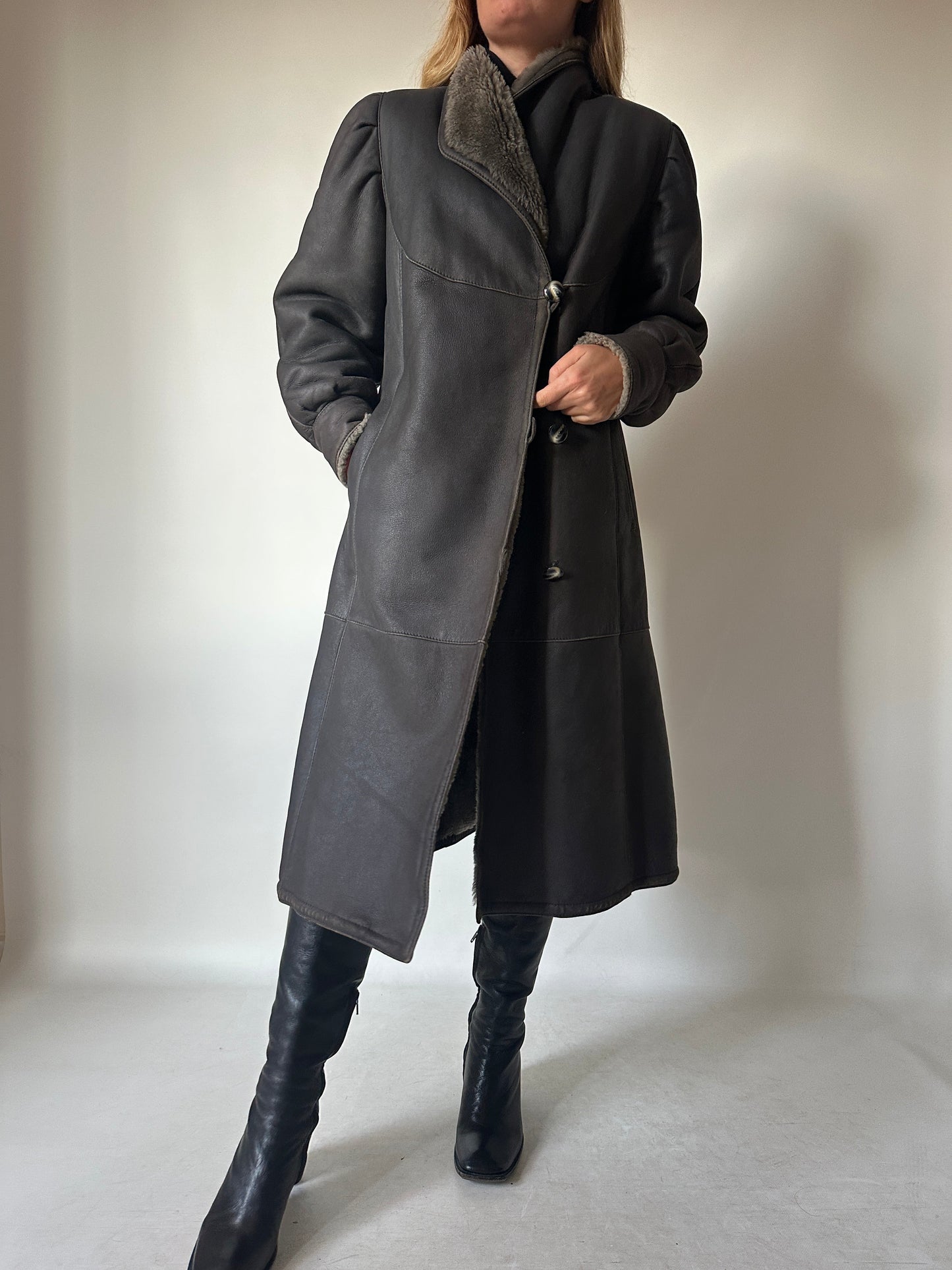 Unique long original Shearling