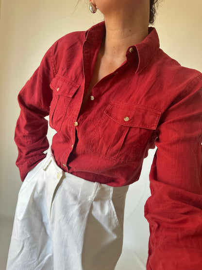 RALPH LAUREN pure linen shirt