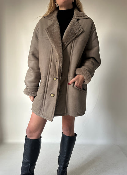Tortora perfect Shearlingg