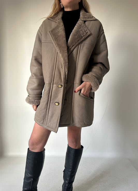 Tortora perfect Shearlingg
