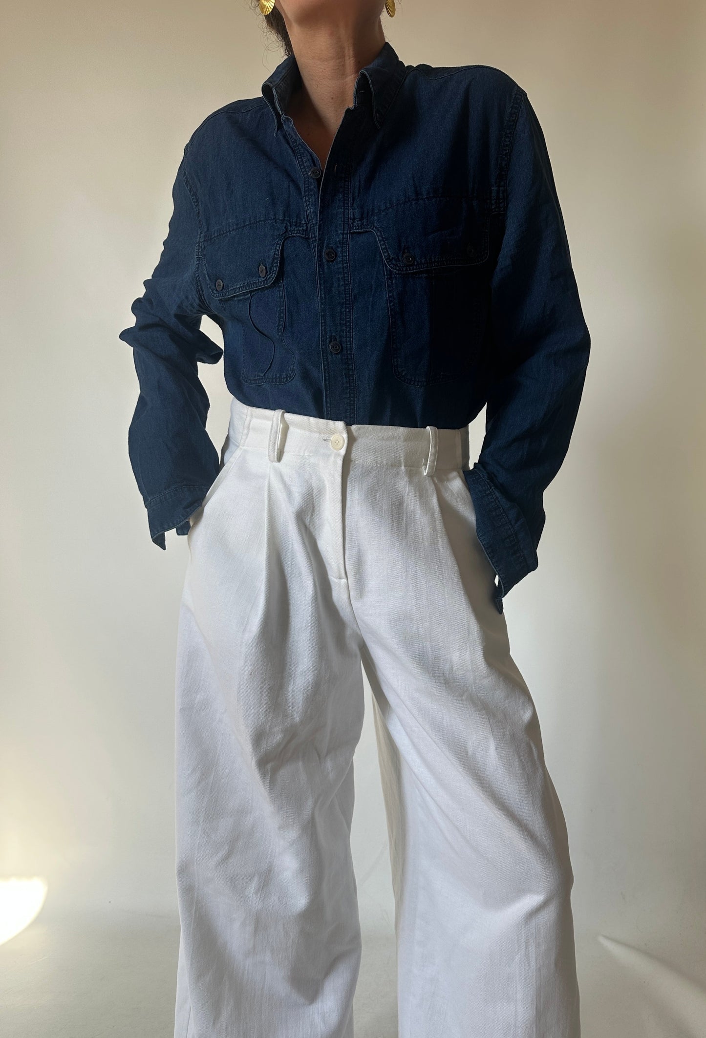 BARBOUR denim shirt