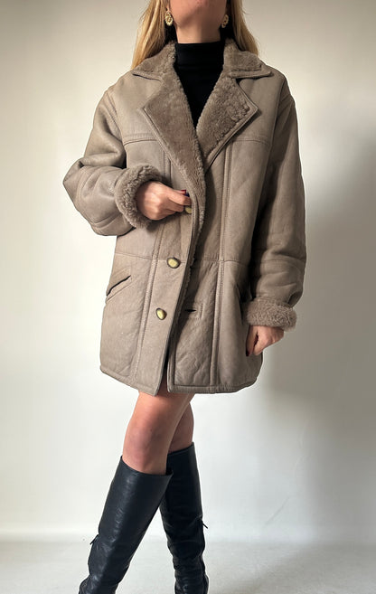 Tortora perfect Shearlingg