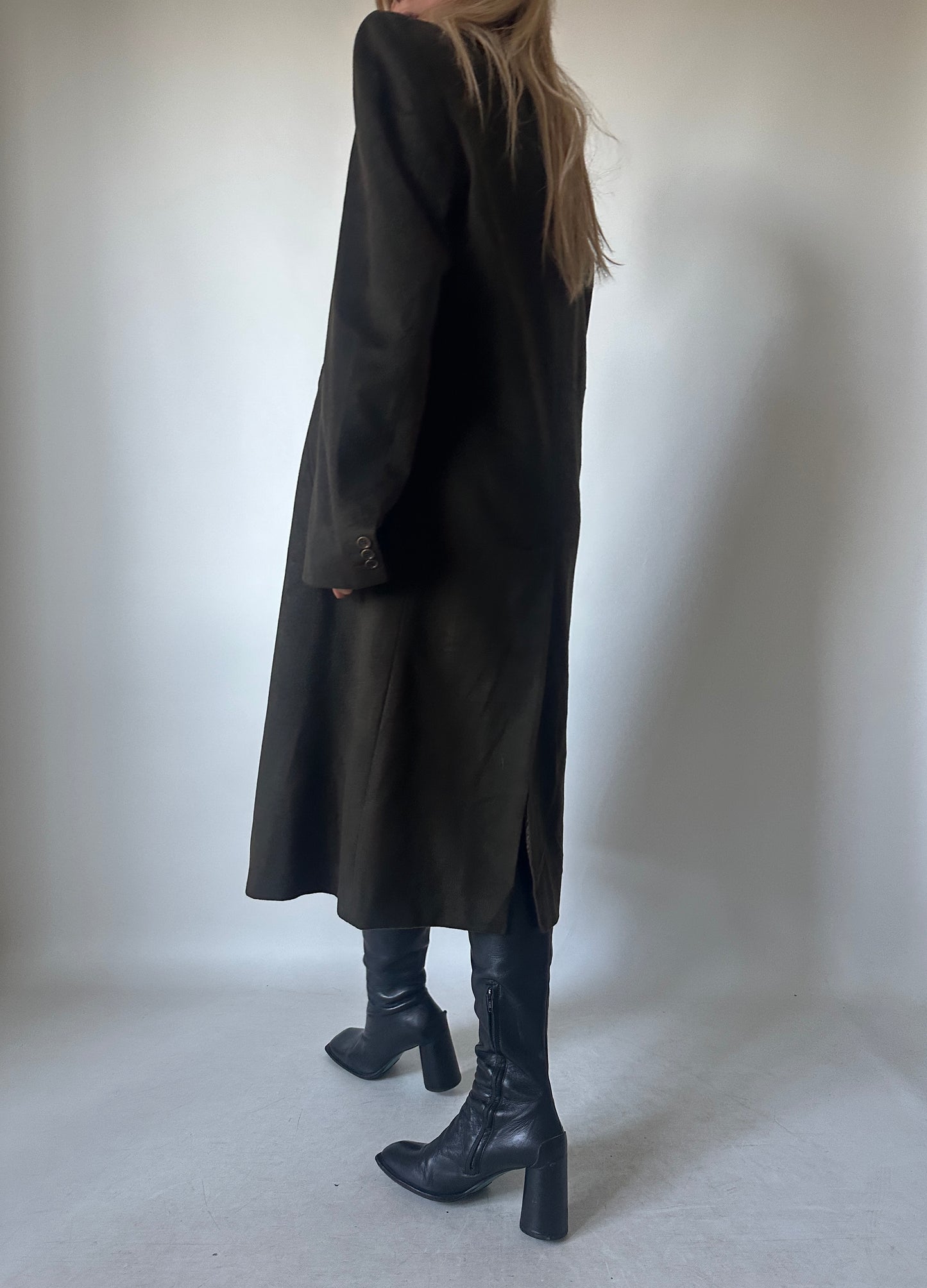 Zegna genderless wool and cachemire coat