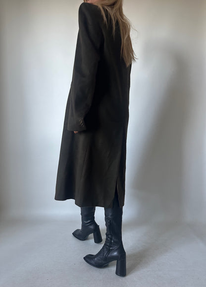 Zegna genderless wool and cachemire coat