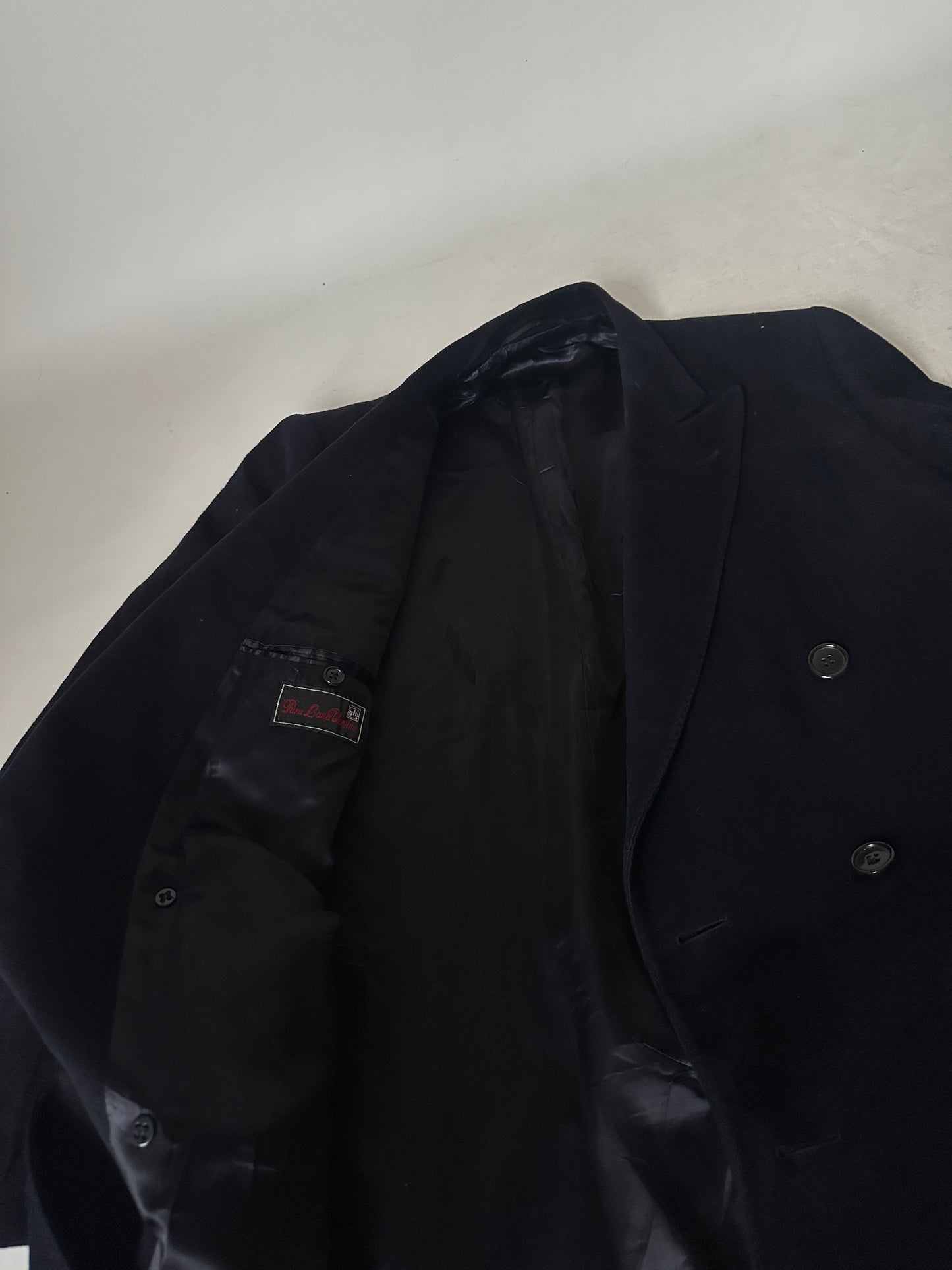 The Frankie extra long wool coat