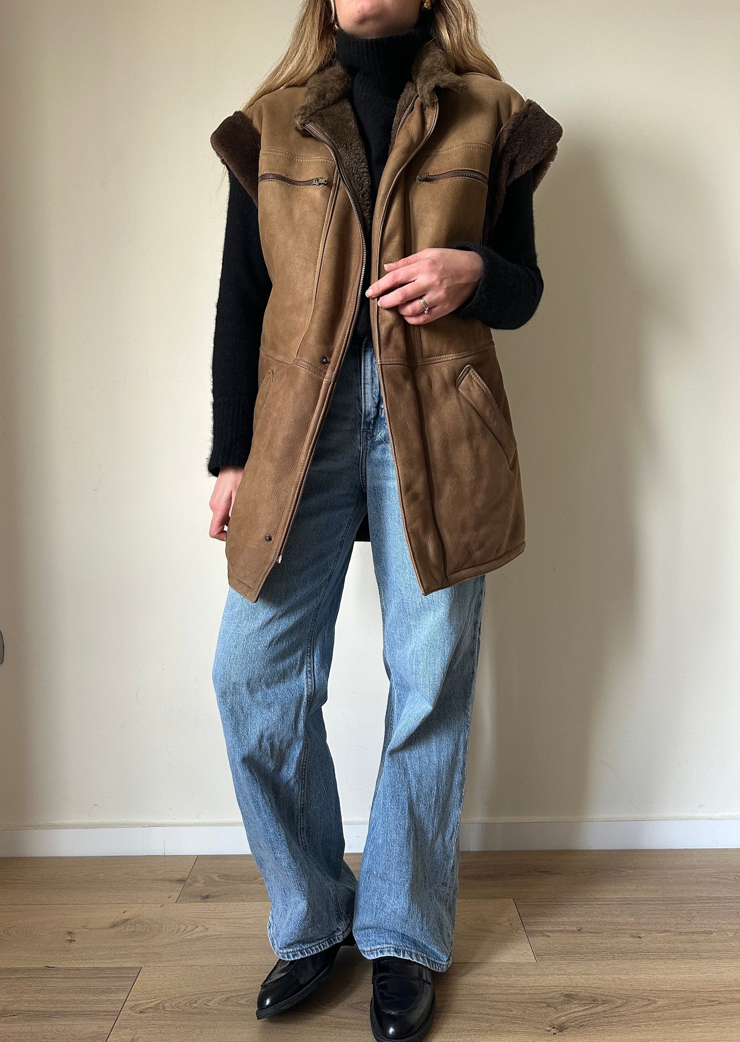Gilet vero Shearling