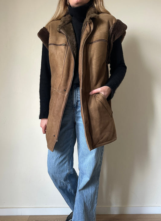 Gilet vero Shearling